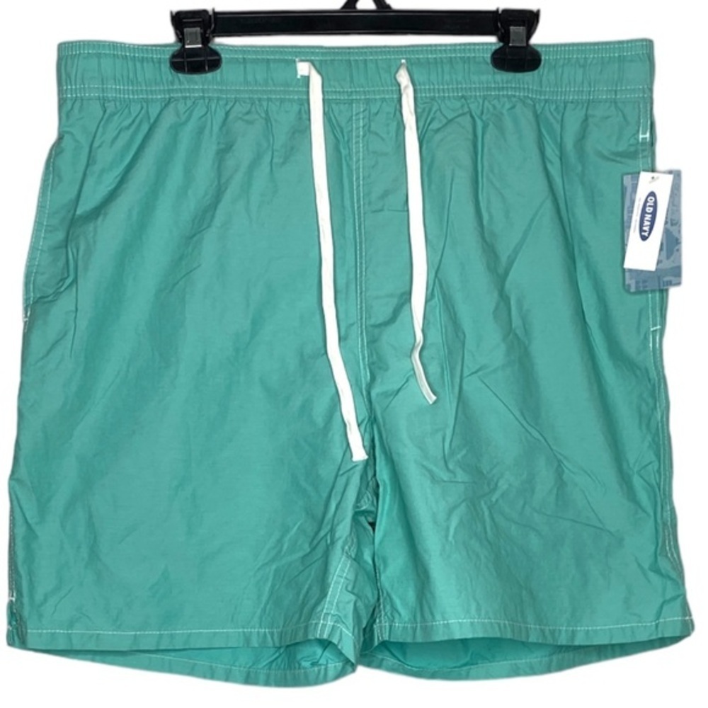NWT Old Navy Mesh Lined Swim Trunks (Size:XL Tall , Color:Teal)
